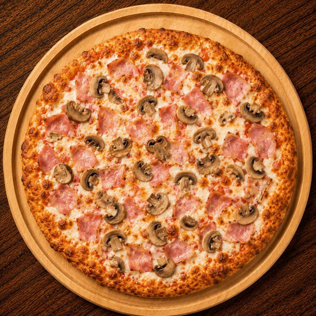 9. Ham & Mushroom