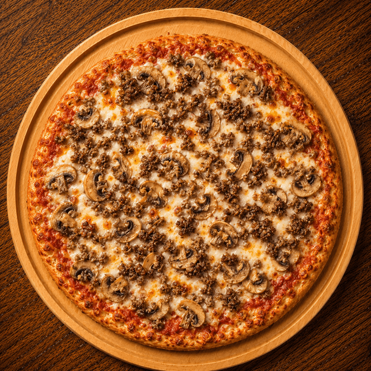 6. Beef & Mushroom